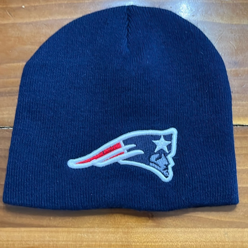 New England Patriots Navy Beanie